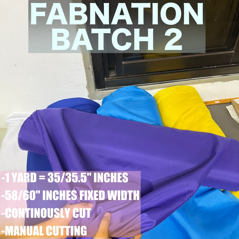 PREMIUM GEENA FABRIC PER YARD DIY FABRIC [35/35.5" LENGTH & 60" FIXED WIDTH] BATCH 2