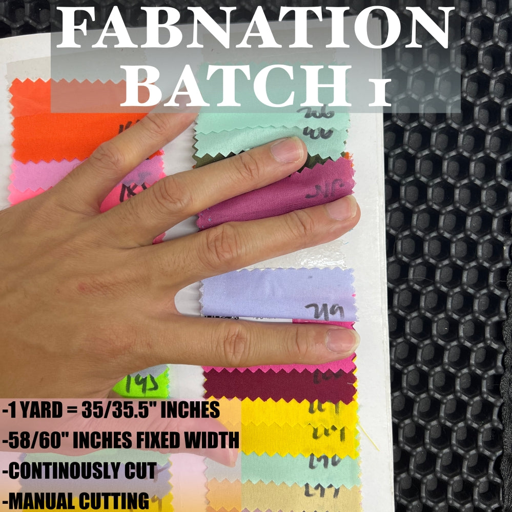 PREMIUM GEENA FABRIC per yard DIY fabric [36" length 60" fixed Width] BATCH 1