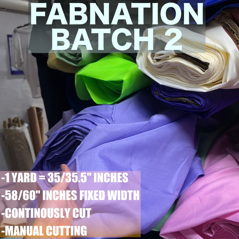 PREMIUM GEENA FABRIC PER YARD DIY FABRIC [35/35.5" LENGTH & 60" FIXED WIDTH] BATCH 2