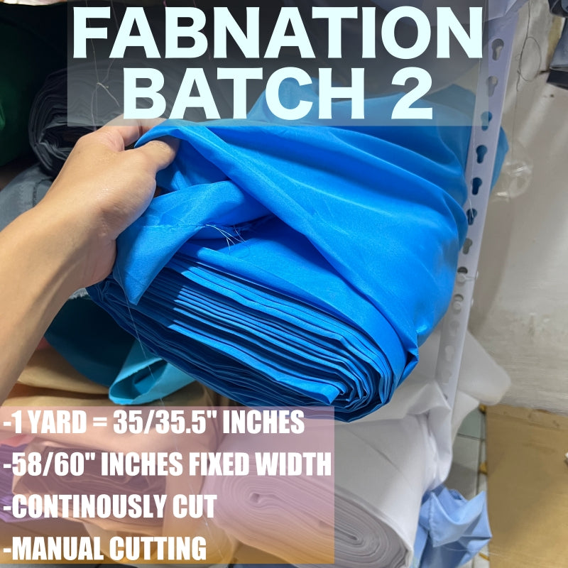 PREMIUM GEENA FABRIC PER YARD DIY FABRIC [35/35.5" LENGTH & 60" FIXED WIDTH] BATCH 2