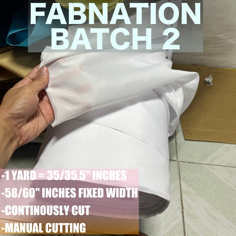 PREMIUM GEENA FABRIC PER YARD DIY FABRIC [35/35.5" LENGTH & 60" FIXED WIDTH] BATCH 2