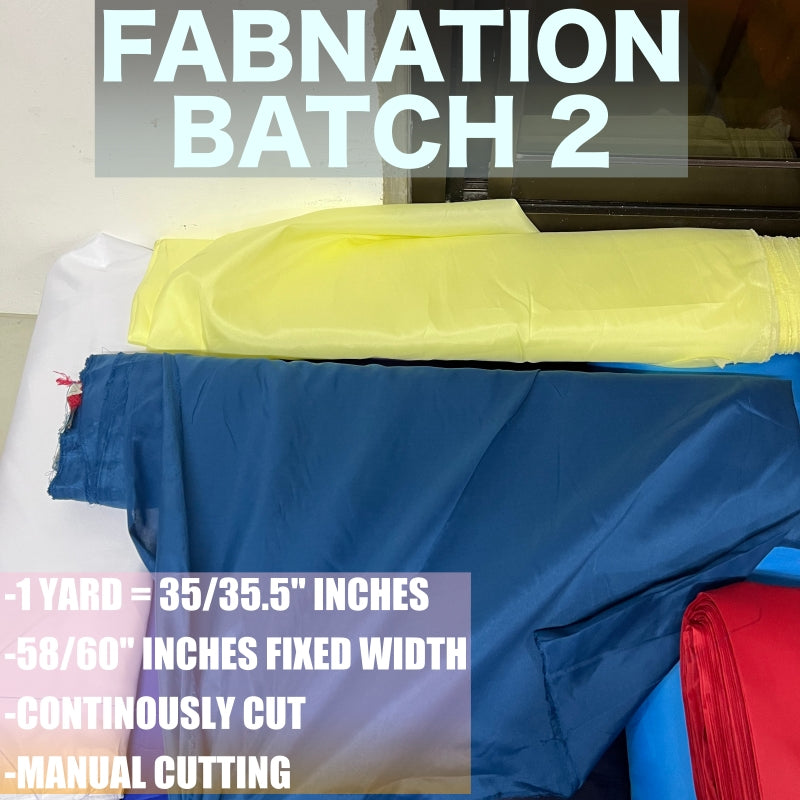 PREMIUM GEENA FABRIC PER YARD DIY FABRIC [35/35.5" LENGTH & 60" FIXED WIDTH] BATCH 2