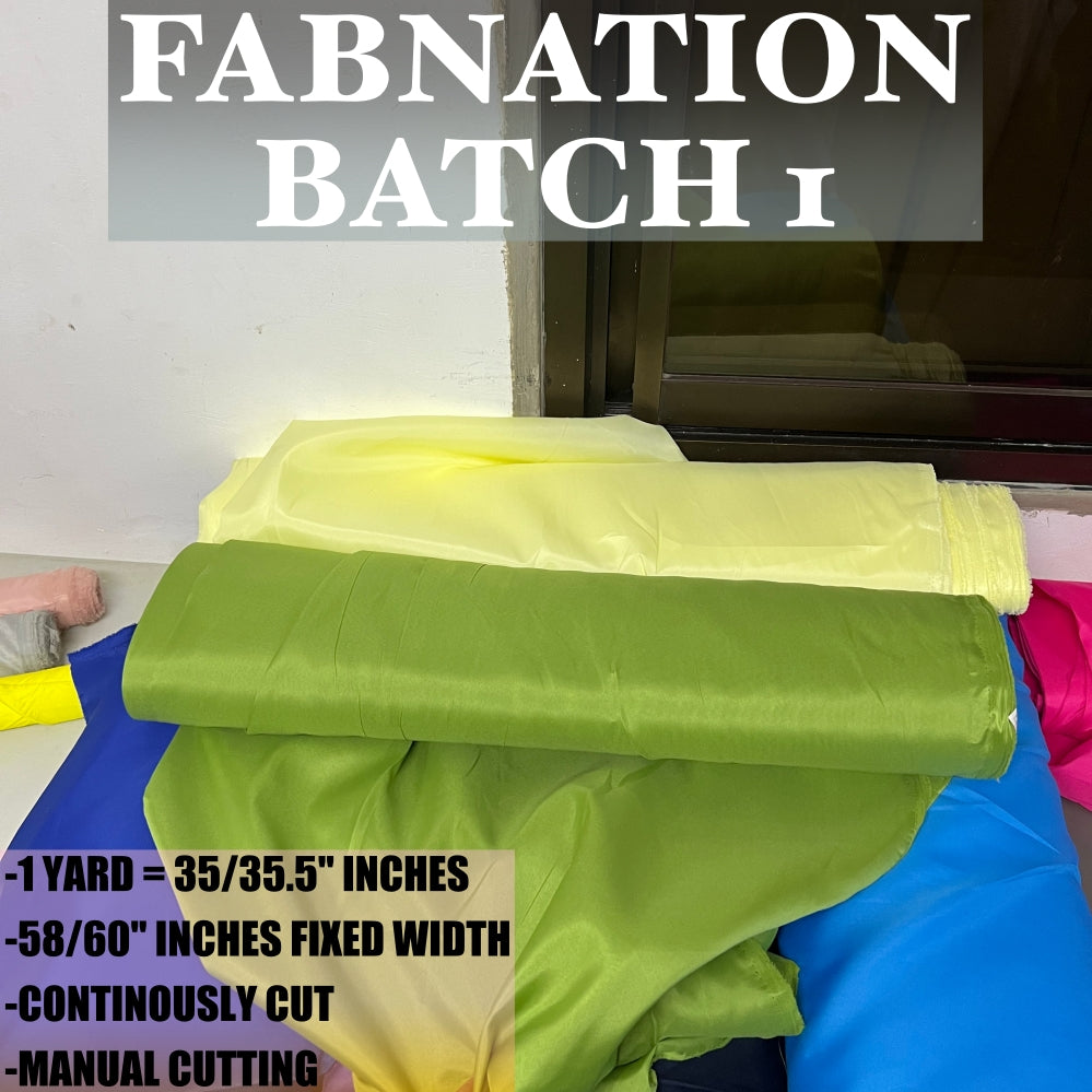 PREMIUM GEENA FABRIC per yard DIY fabric [36" length 60" fixed Width] BATCH 1