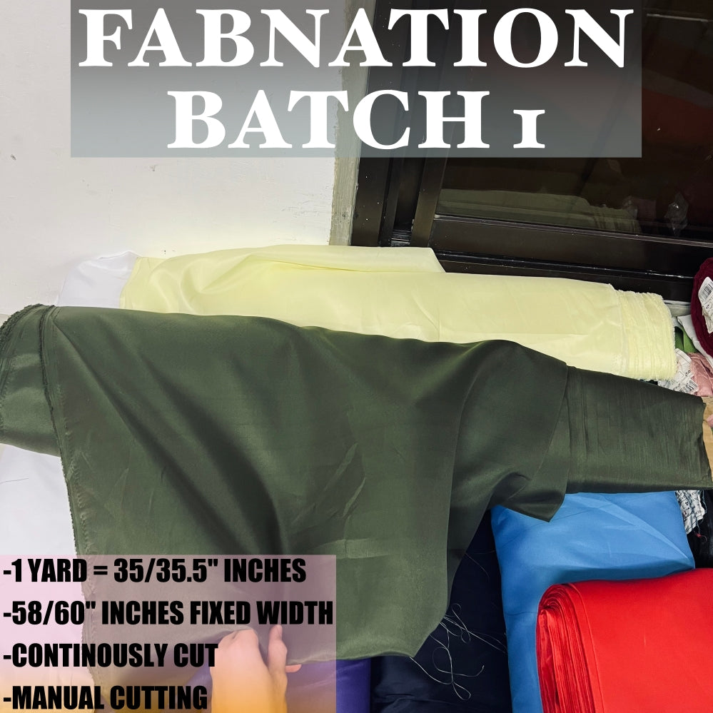 PREMIUM GEENA FABRIC per yard DIY fabric [36" length 60" fixed Width] BATCH 1