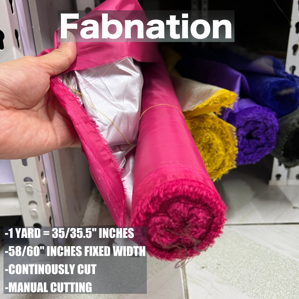 TAFFETA SBL w/ Silverbacklining Waterproof & TAFFETA REGULAR w/o silverbacklining Water-Repellant