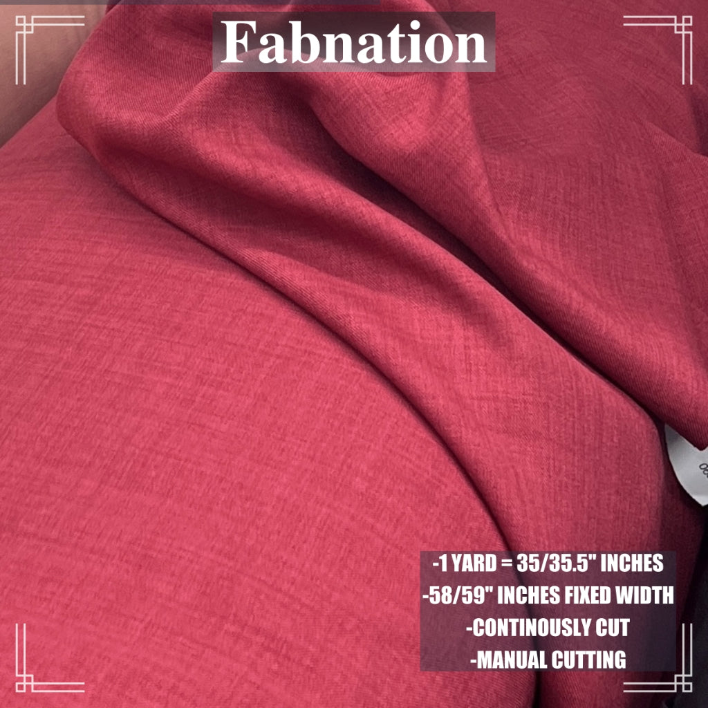 SMOOTH&SOFT COTTON LINEN SCHOOL UNIFORM FABRIC 35/35.5 INCHES LENGTH PER YARD 59 INCH FIXED WIDTH