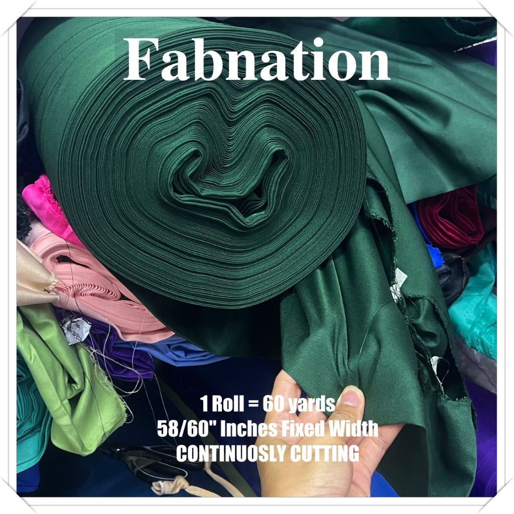 PEACH TWILL PER ROLL = 60 YARDS FABRIC CLOTH RAW TELA  58/60 INCH FIXED WIDTH/ FABNATION