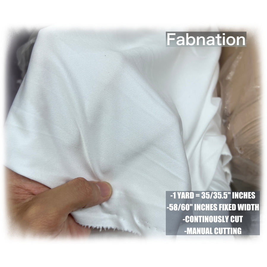 Qiana or Quina fabric per yard 65” inches [FIXED] width - for full sublimation and gown