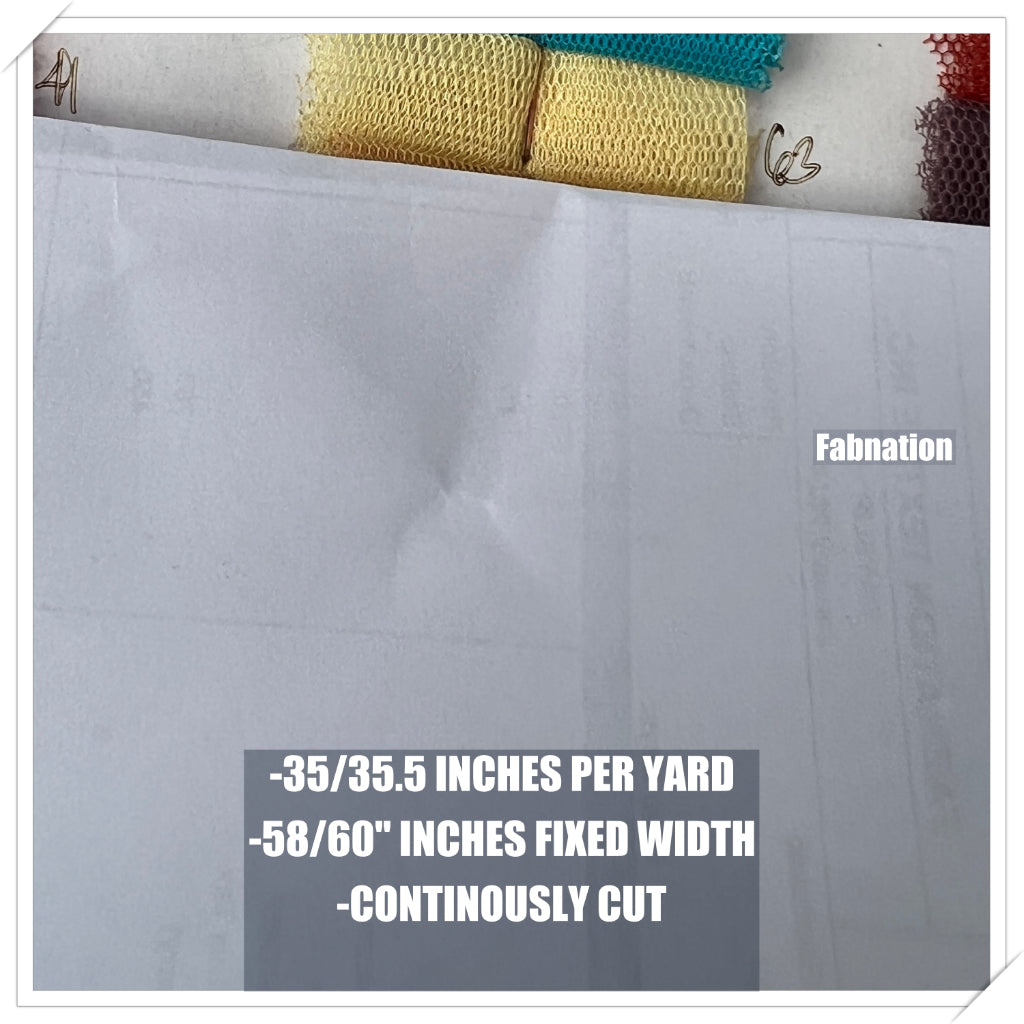 PREMIUM SOFT SILK TULLE Per Yard Fixed 60" Width WHOLESALE AVAILABLE / FABNATION TEXTILE