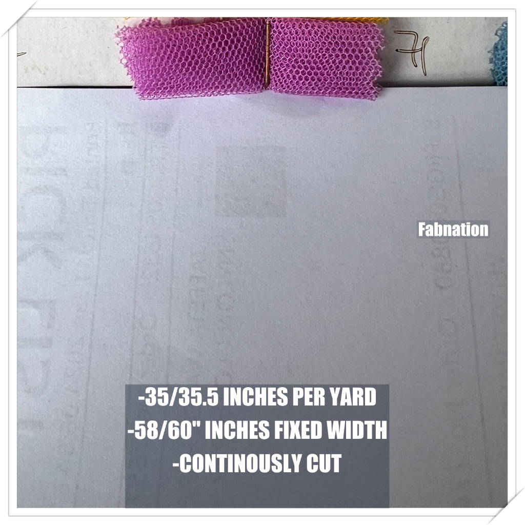 PREMIUM SOFT SILK TULLE Per Yard Fixed 60" Width WHOLESALE AVAILABLE / FABNATION TEXTILE