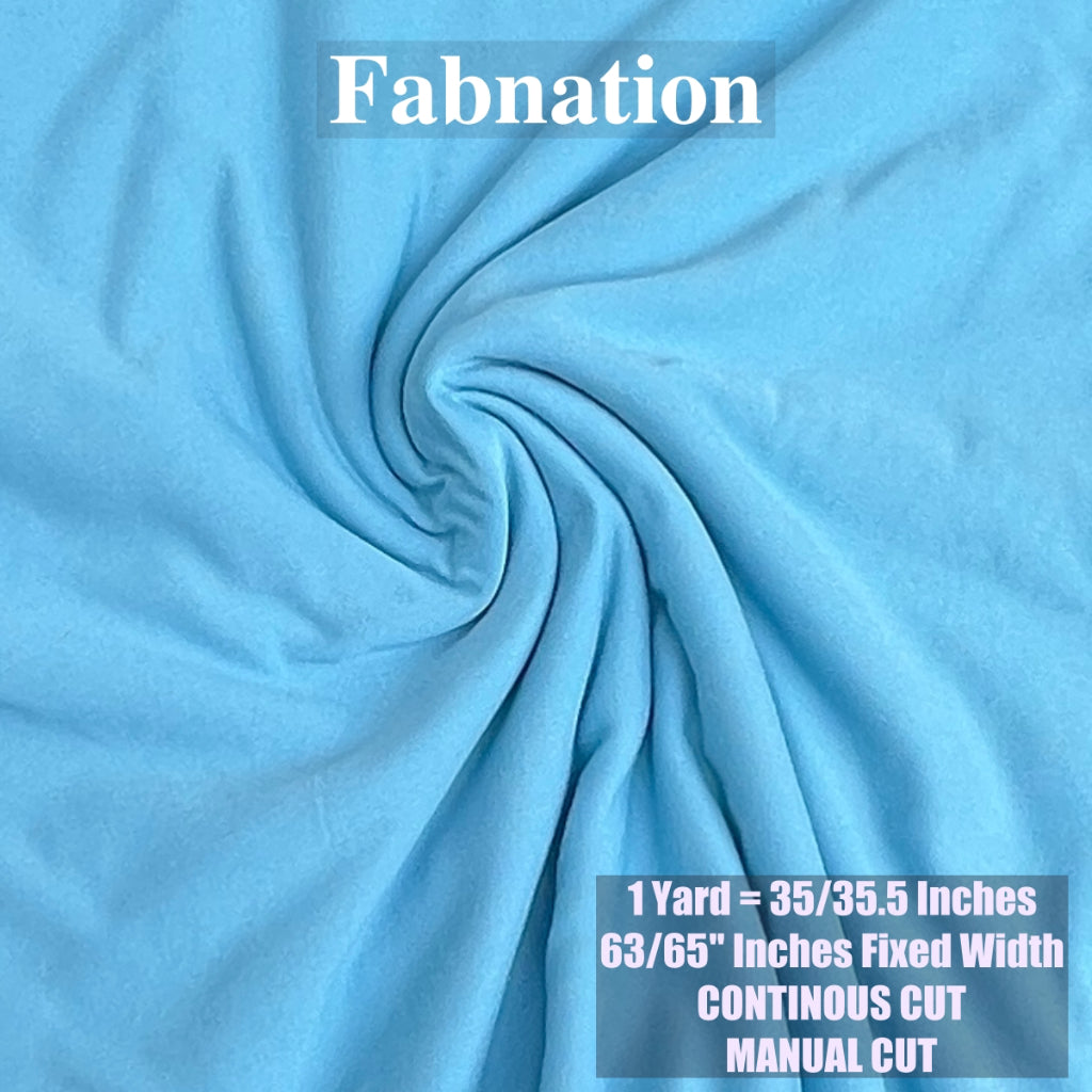 REGULAR COTTON SPANDEX cloth fabric [63"/65" - fixed width] [35"/36" - per yard] WHOLESALE AVAILABLE
