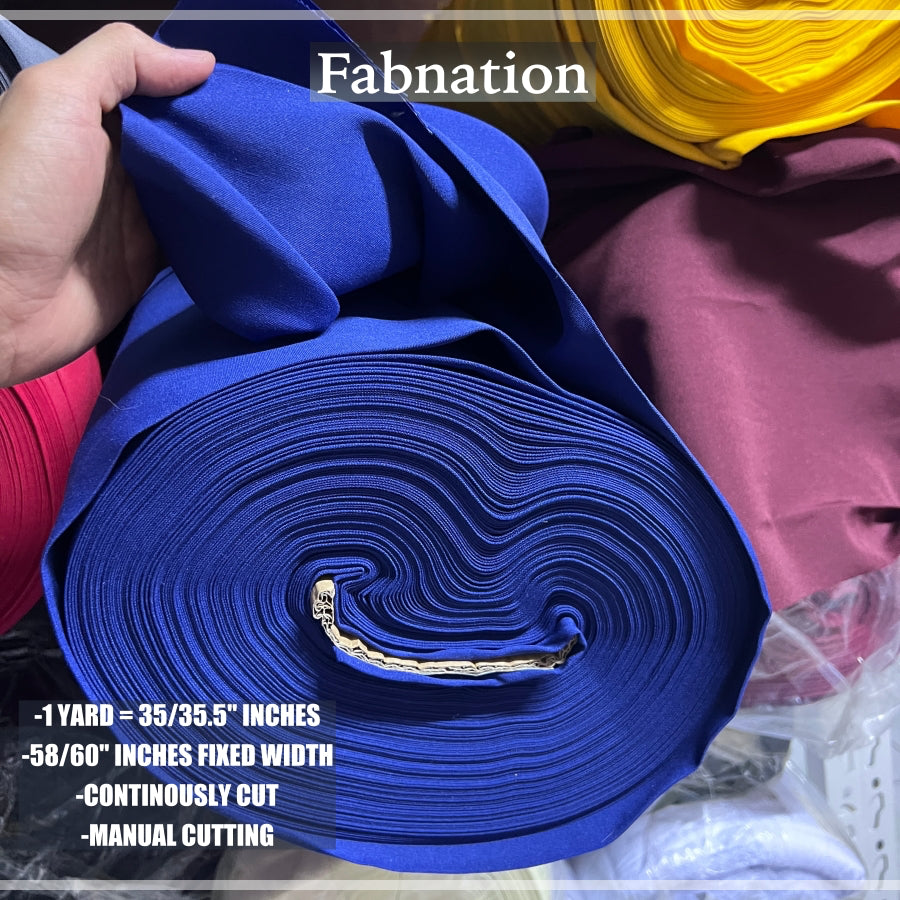 KLOPMAN FABRIC CLOTH RAW TELA 35/35.5 INCHES LENGTH PER YARD 58/60 INCH FIXED WIDTH/ FABNATION