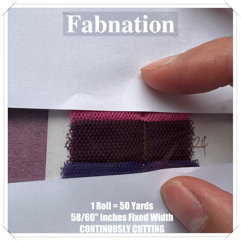 PREMIUM SOFT TULLE SILK PER ROLL = 50 YARDS /  FIXED 59/60" WIDTH / FABNATION TEXTILE