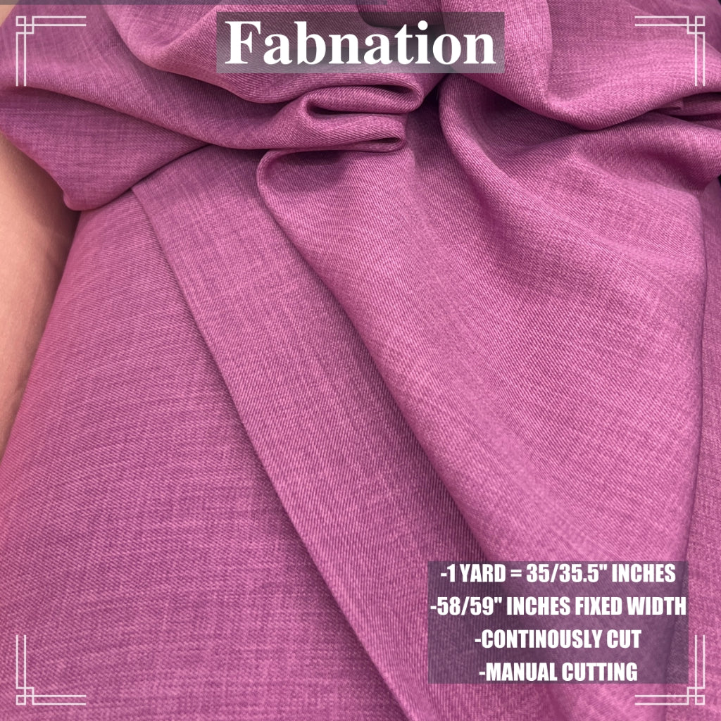 SMOOTH&SOFT COTTON LINEN SCHOOL UNIFORM FABRIC 35/35.5 INCHES LENGTH PER YARD 59 INCH FIXED WIDTH