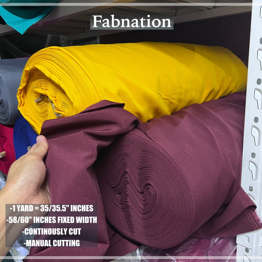 KLOPMAN FABRIC CLOTH RAW TELA 35/35.5 INCHES LENGTH PER YARD 58/60 INCH FIXED WIDTH/ FABNATION