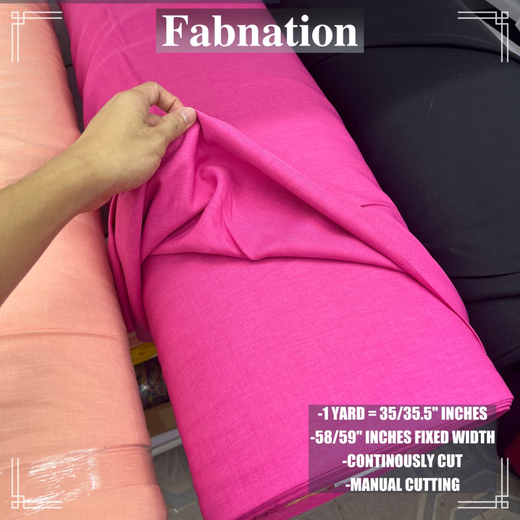 SMOOTH&SOFT COTTON LINEN SCHOOL UNIFORM FABRIC 35/35.5 INCHES LENGTH PER YARD 59 INCH FIXED WIDTH