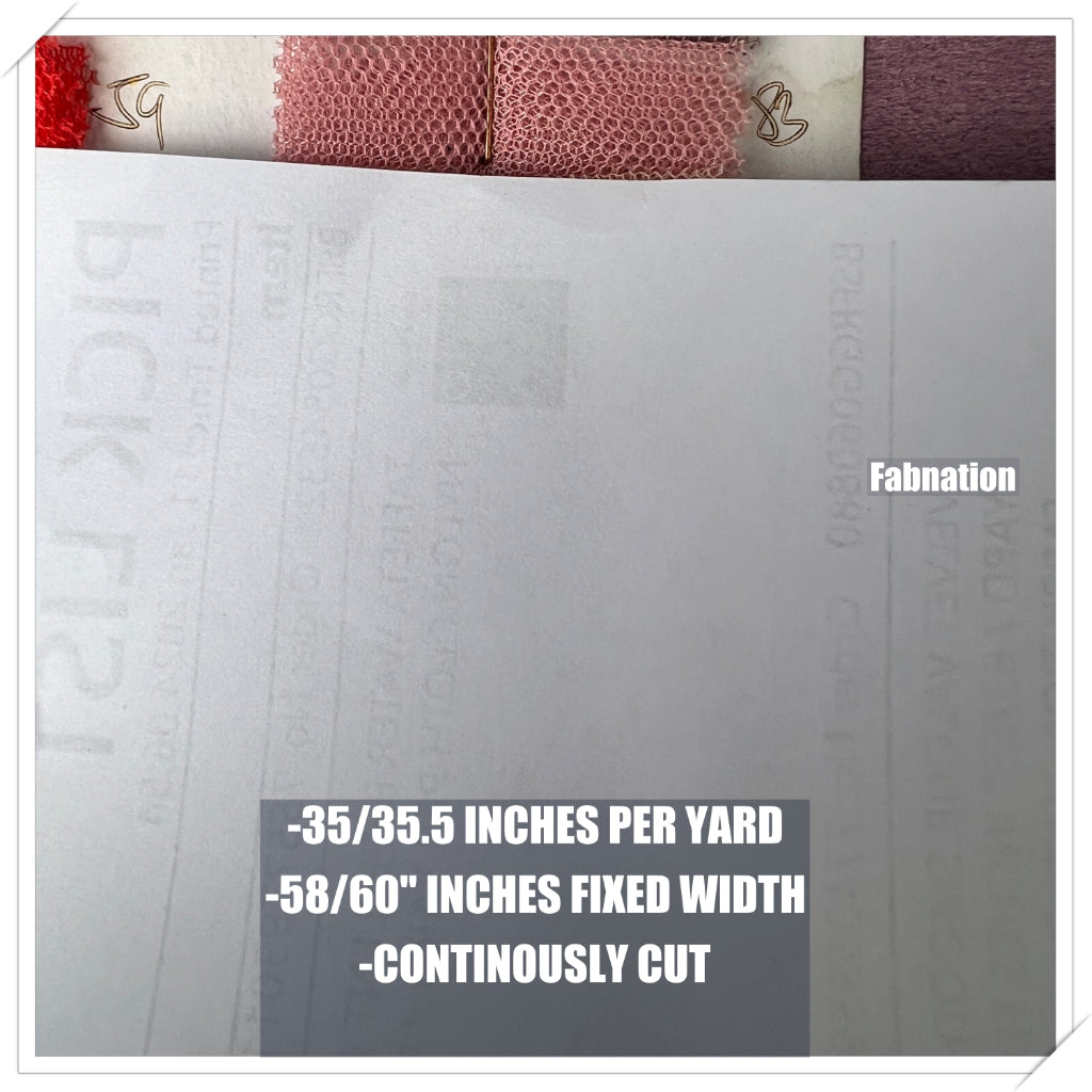 PREMIUM SOFT SILK TULLE Per Yard Fixed 60" Width WHOLESALE AVAILABLE / FABNATION TEXTILE