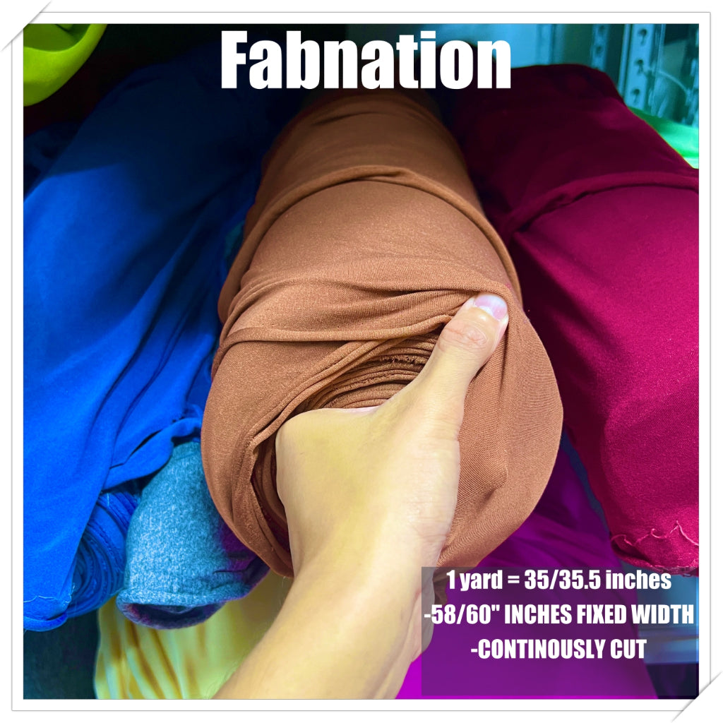 REGULAR COTTON SPANDEX cloth fabric [63"/65" - fixed width] [35"/36" - per yard] WHOLESALE AVAILABLE