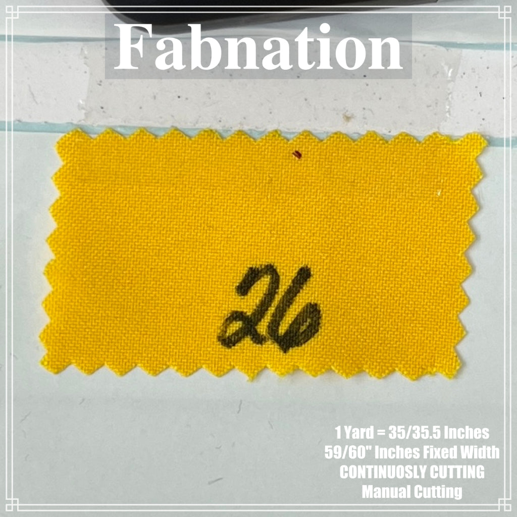KATRINA BEATRIZ FABRIC CLOTH | 35/35.5 INCHES LENGTH | 58/60 INCHES FIXED WIDTH = PER YARD