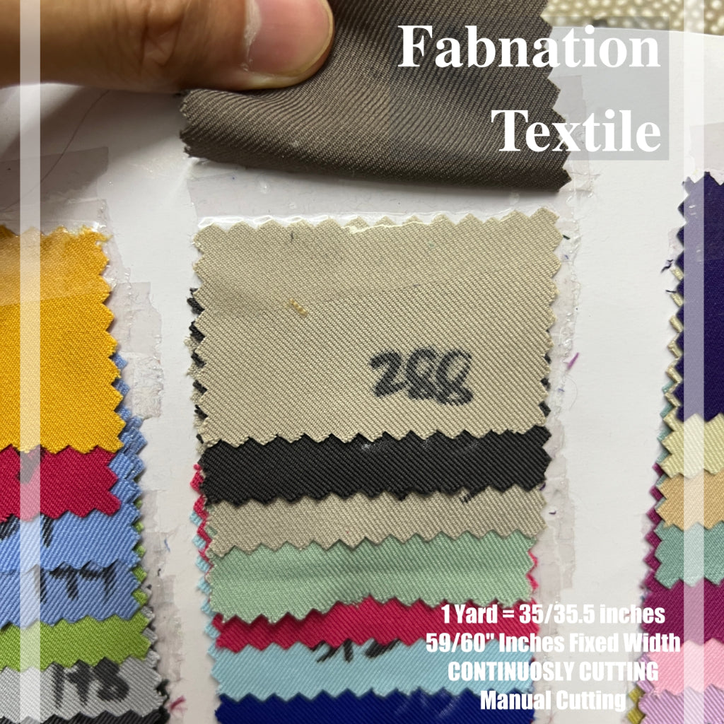 PEACH TWILL FABRIC RAW FABRIC 35/35.5 INCHES LENGTH PER YARD 58/60 INCH FIXED WIDTH