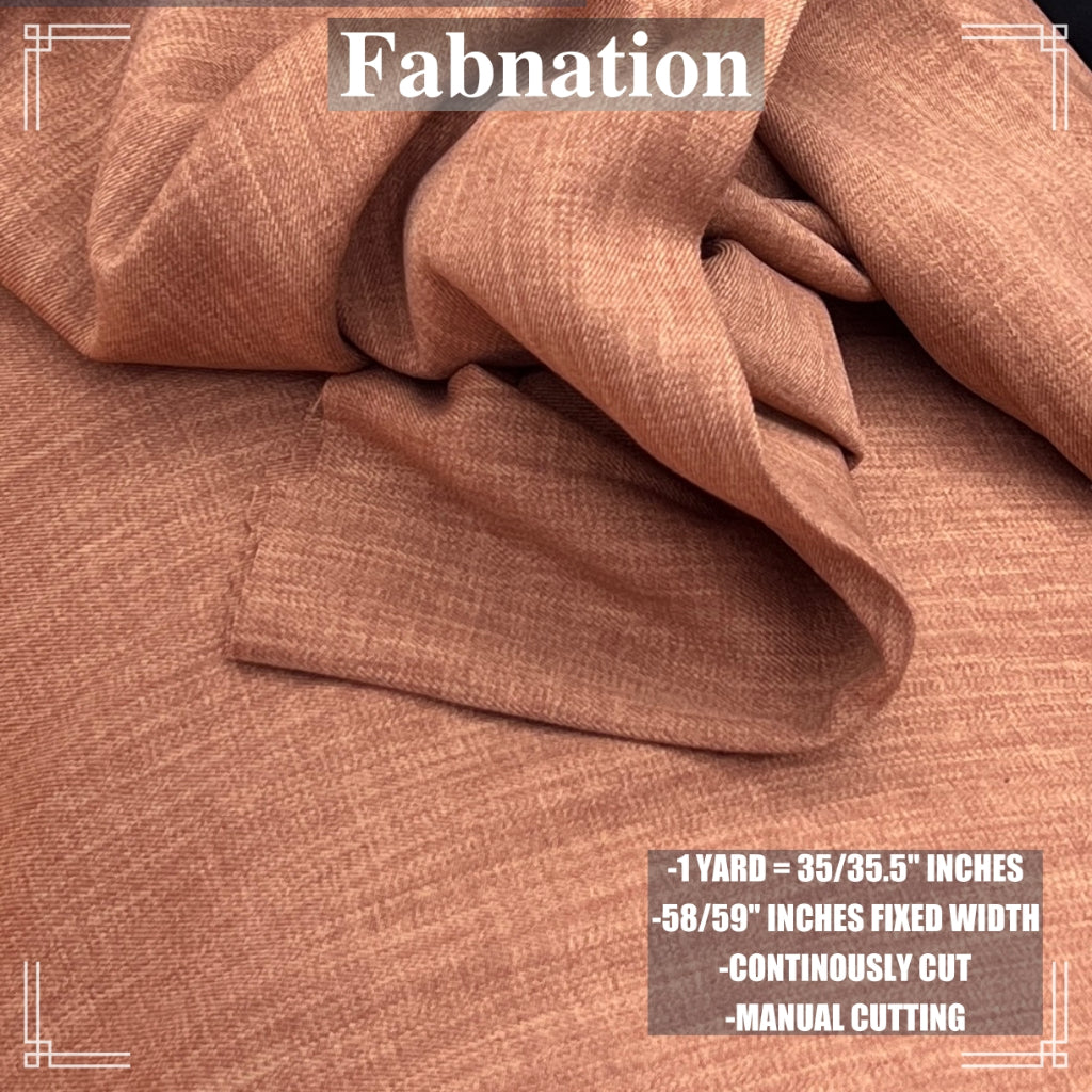 SMOOTH&SOFT COTTON LINEN SCHOOL UNIFORM FABRIC 35/35.5 INCHES LENGTH PER YARD 59 INCH FIXED WIDTH