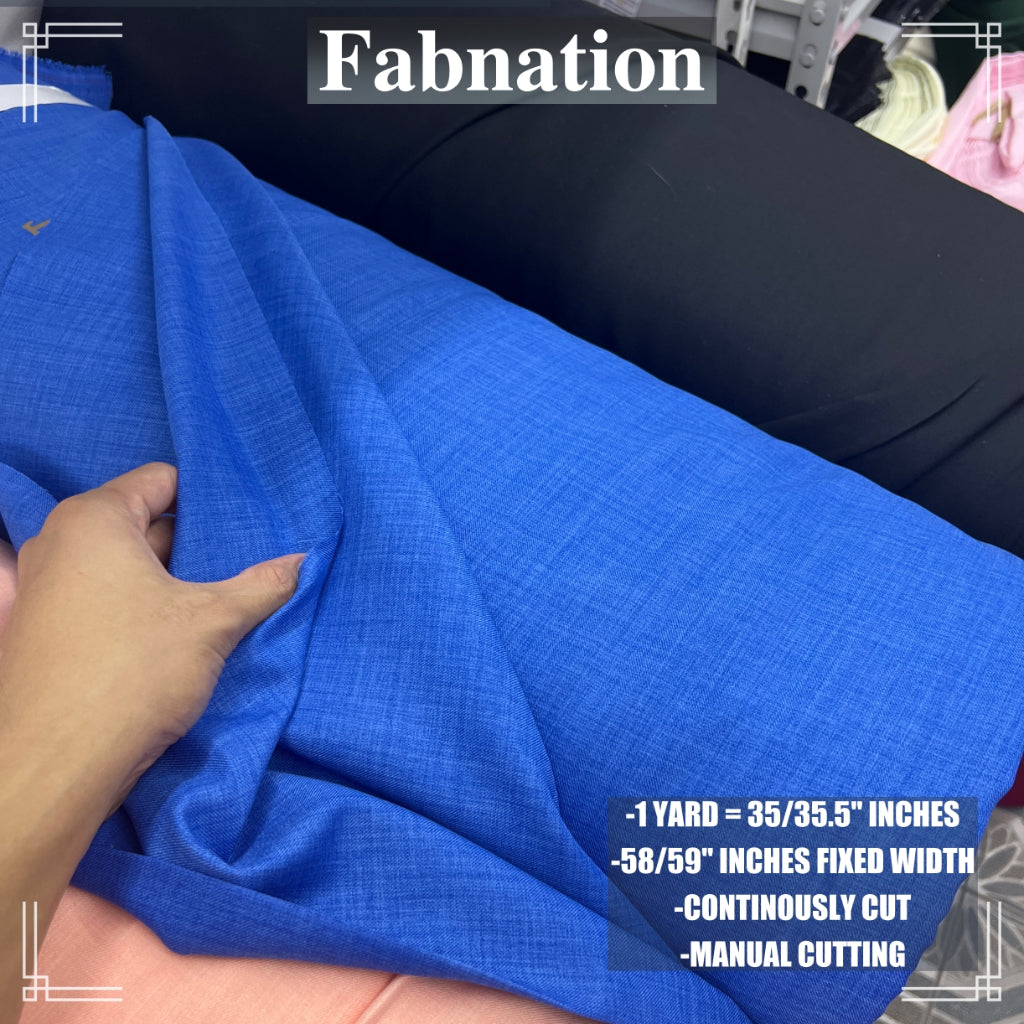 SMOOTH&SOFT COTTON LINEN SCHOOL UNIFORM FABRIC 35/35.5 INCHES LENGTH PER YARD 59 INCH FIXED WIDTH