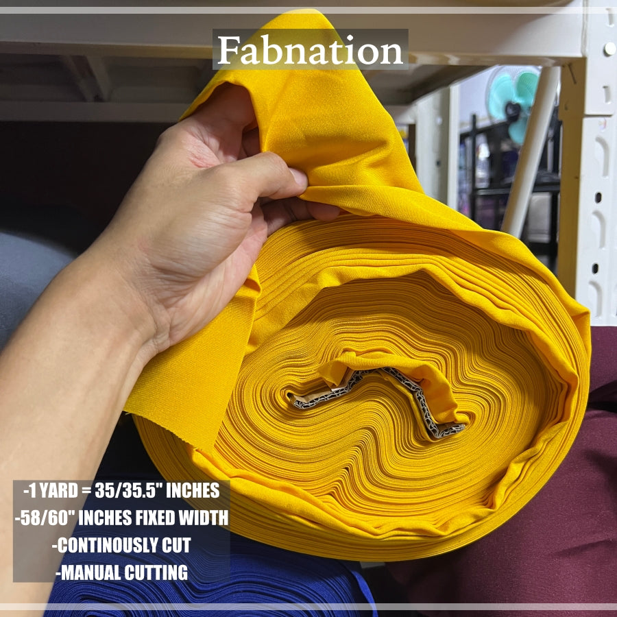 KLOPMAN FABRIC CLOTH RAW TELA 35/35.5 INCHES LENGTH PER YARD 58/60 INCH FIXED WIDTH/ FABNATION