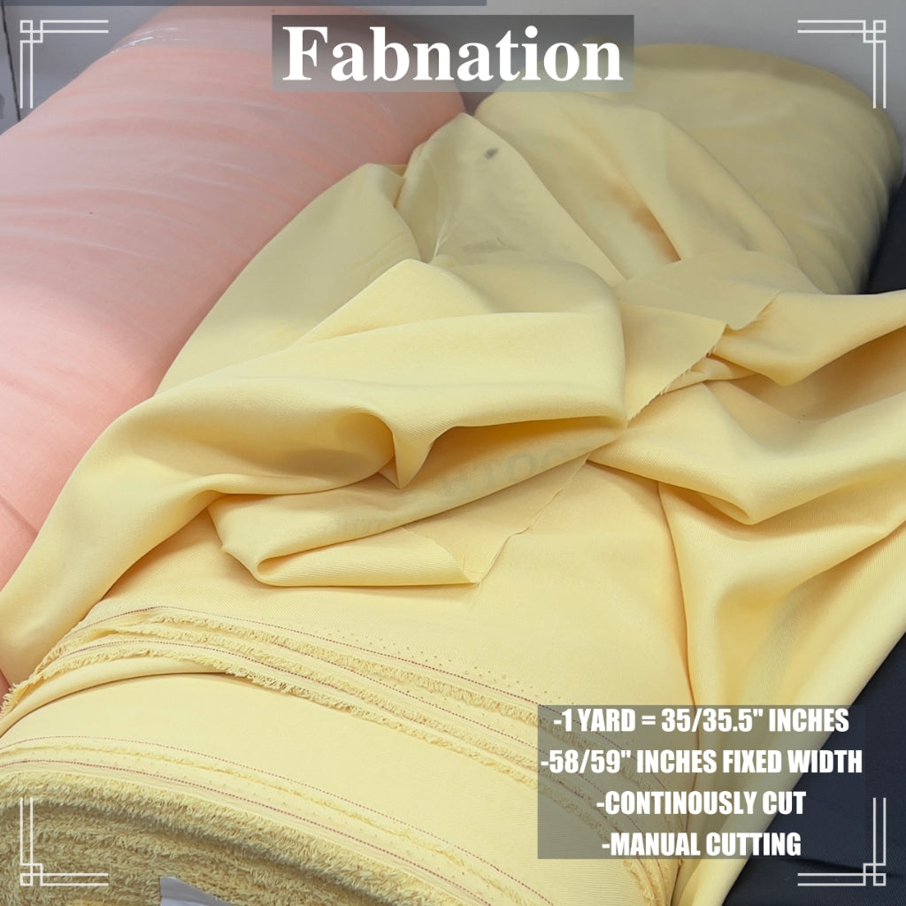 SMOOTH&SOFT COTTON LINEN SCHOOL UNIFORM FABRIC 35/35.5 INCHES LENGTH PER YARD 59 INCH FIXED WIDTH