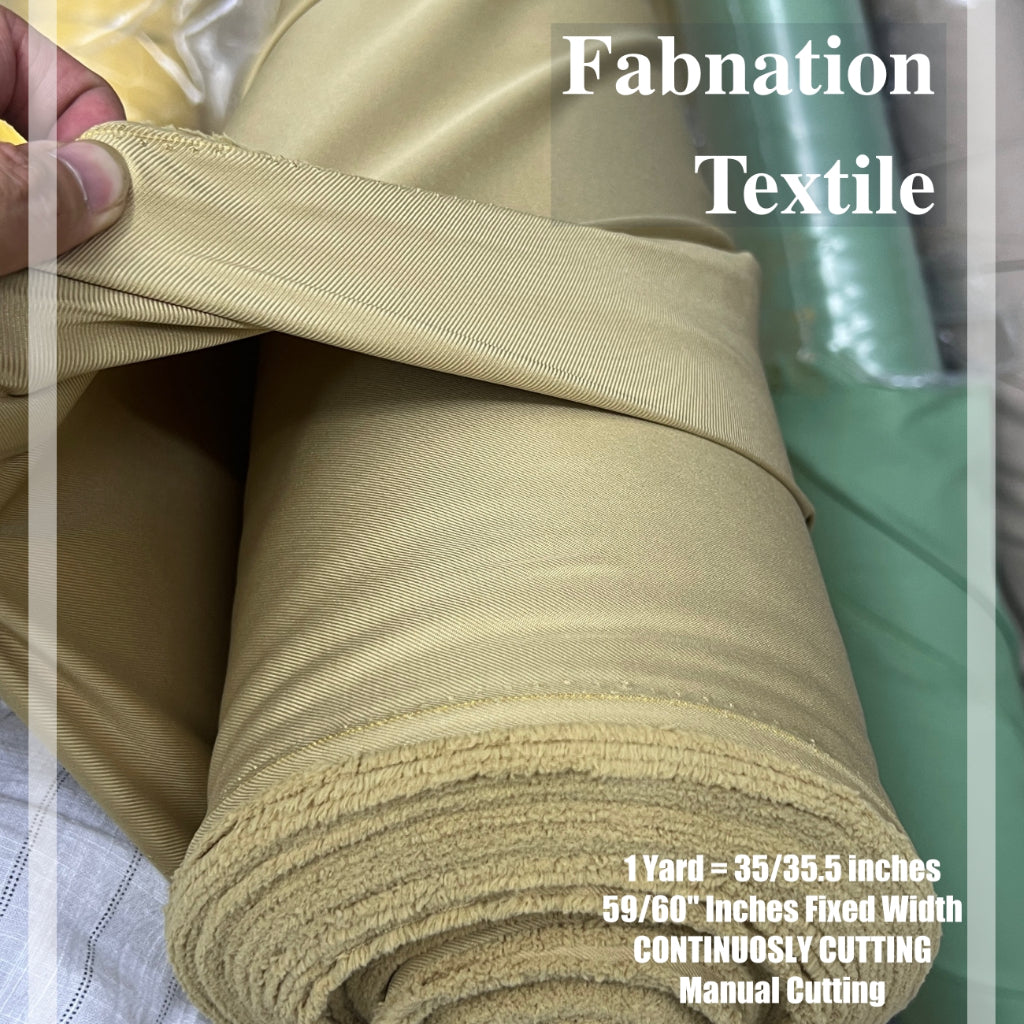 PEACH TWILL FABRIC RAW FABRIC 35/35.5 INCHES LENGTH PER YARD 58/60 INCH FIXED WIDTH