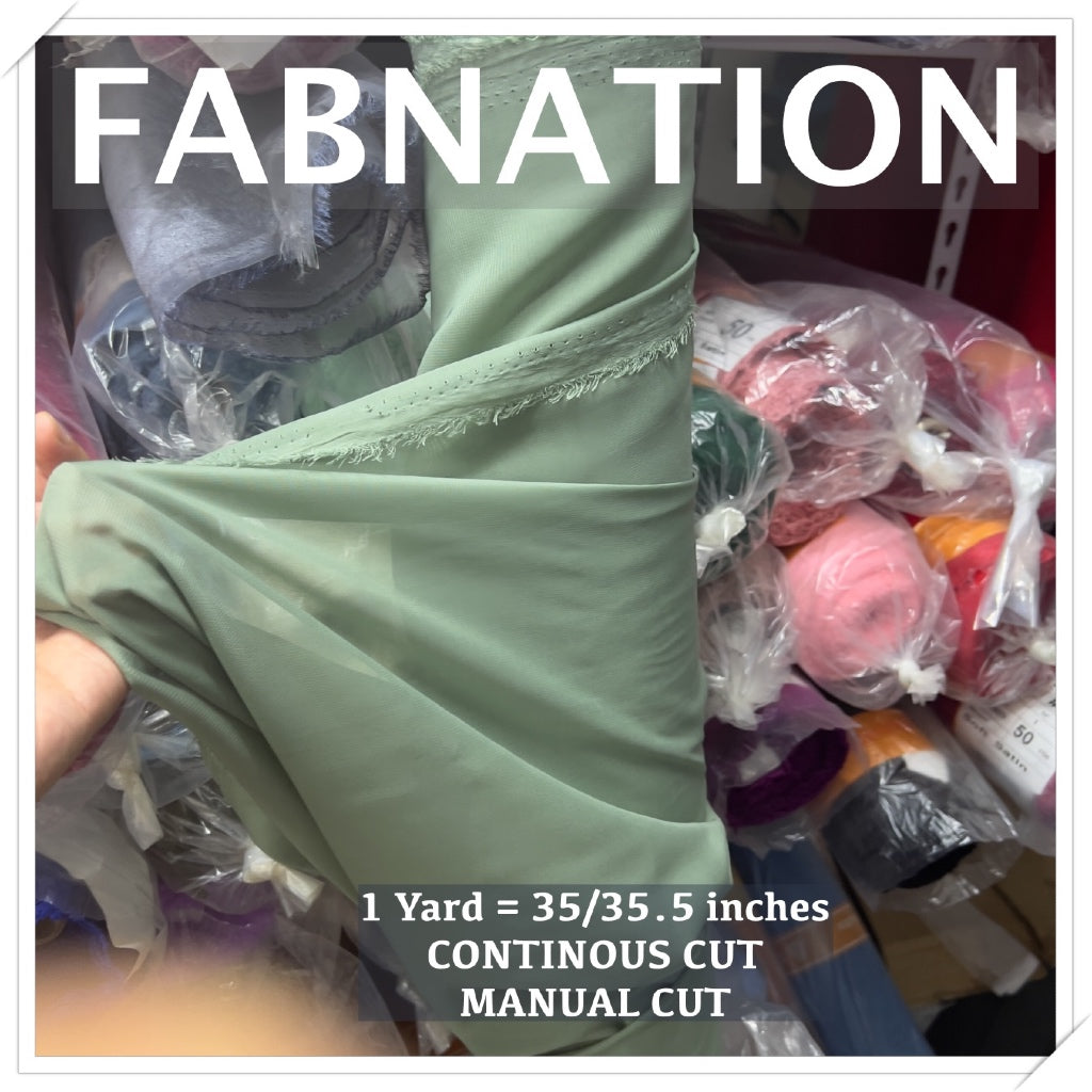 PREMIUM U.S CHIFFON FABRIC Per Yard [35/36" length 58"/60" inches FIXED WIDTH]