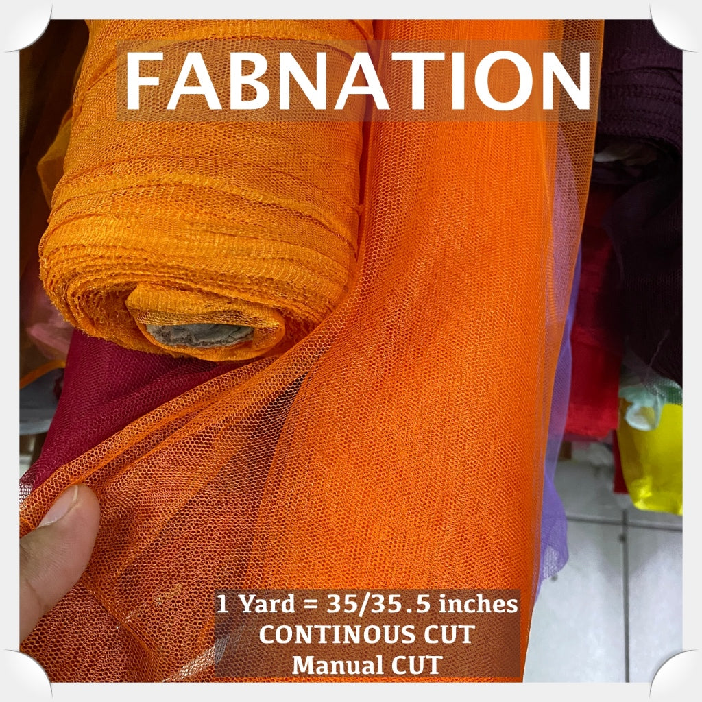 PREMIUM SOFT SILK TULLE Per Yard Fixed 60" Width WHOLESALE AVAILABLE / FABNATION TEXTILE