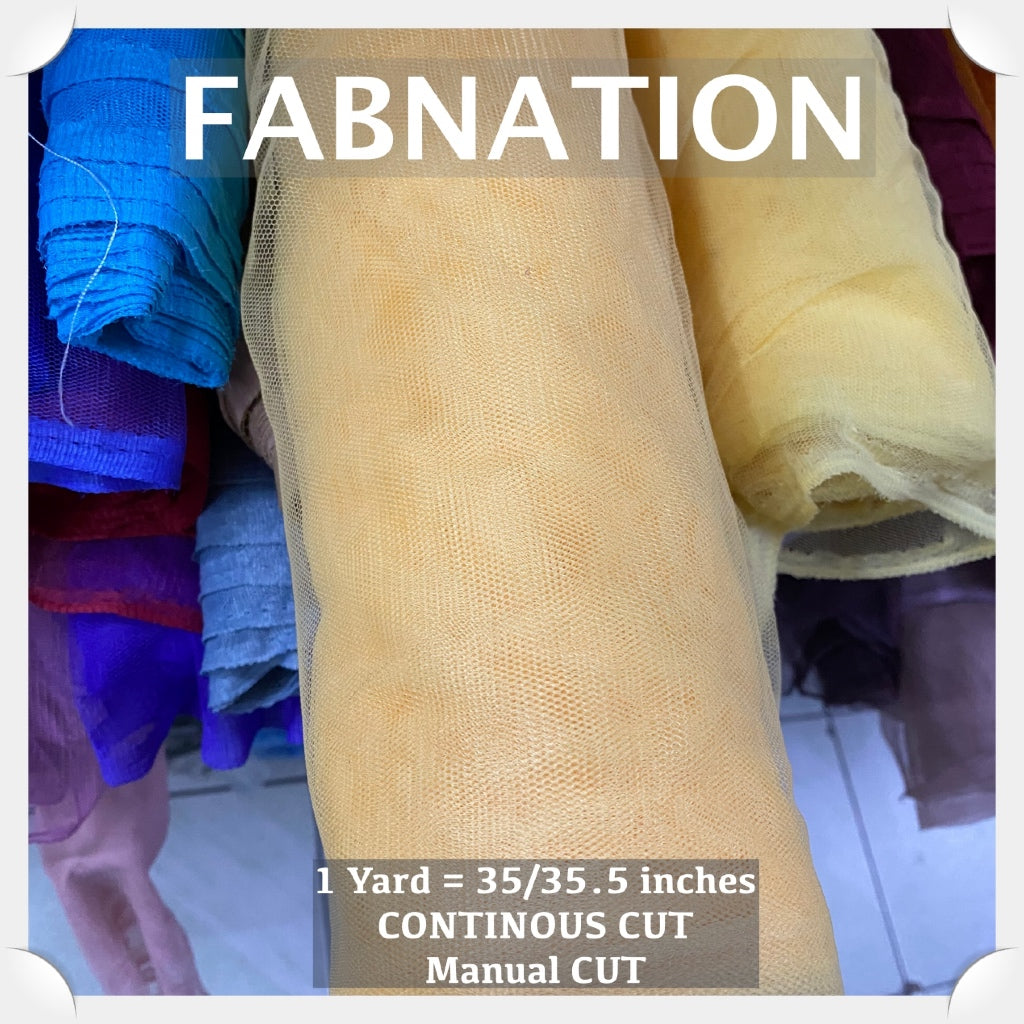 PREMIUM SOFT SILK TULLE Per Yard Fixed 60" Width WHOLESALE AVAILABLE / FABNATION TEXTILE