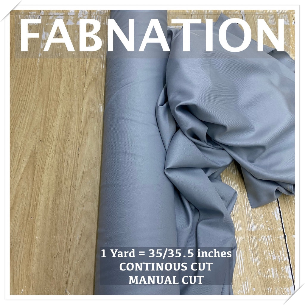 HQ Peach Twill Cotton Raw Tela, 35/35.5 Inches Length Per Yard, 58/60 Inch Fixed Width/Fab