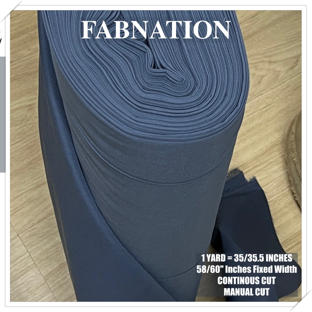 KLOPMAN FABRIC CLOTH RAW TELA 35/35.5 INCHES LENGTH PER YARD 58/60 INCH FIXED WIDTH/ FABNATION