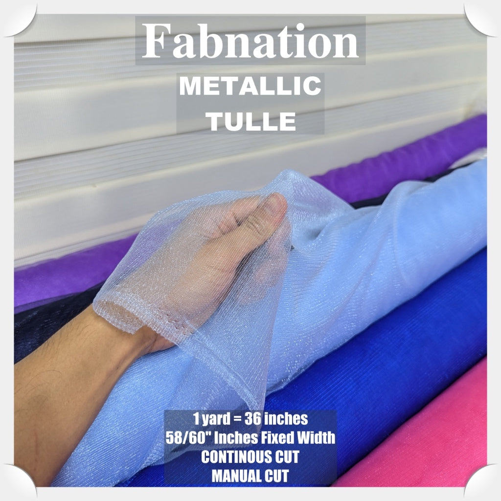 PREMIUM SOFT SILK TULLE Per Yard Fixed 60" Width WHOLESALE AVAILABLE / FABNATION TEXTILE