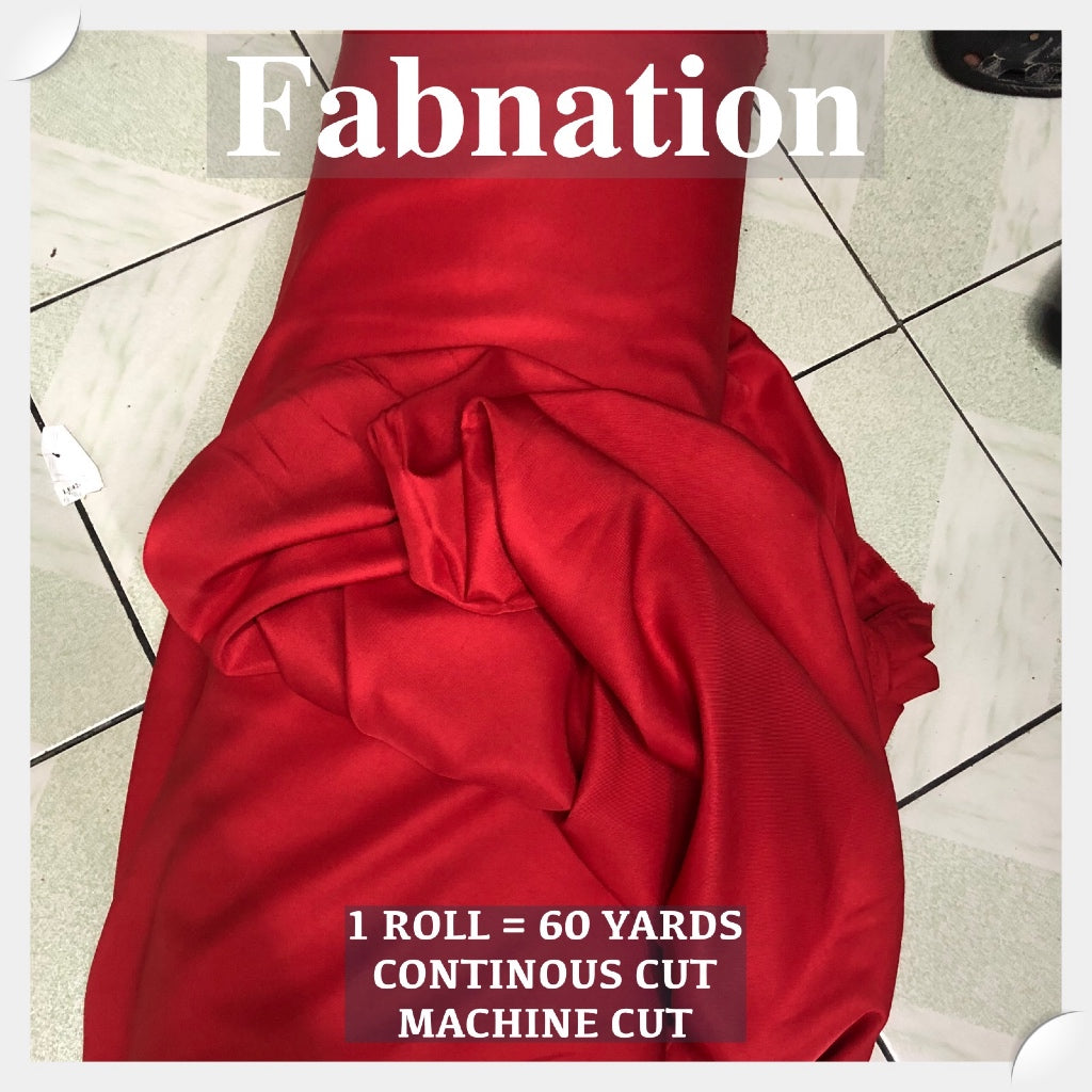 PEACH TWILL PER ROLL = 60 YARDS FABRIC CLOTH RAW TELA  58/60 INCH FIXED WIDTH/ FABNATION