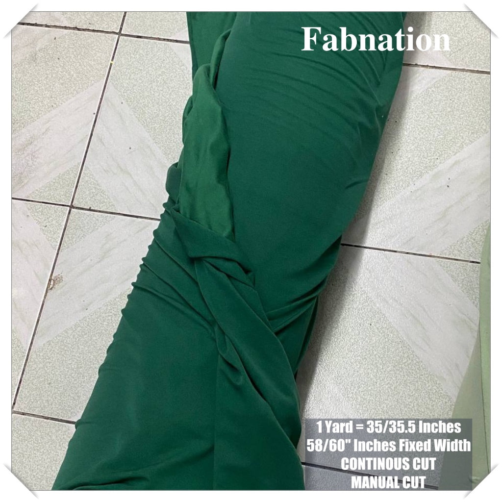 [PREMIUM] Cotton Spandex Fabric Per Yard Tela Cloth Stretchy [Updated] - COLORS