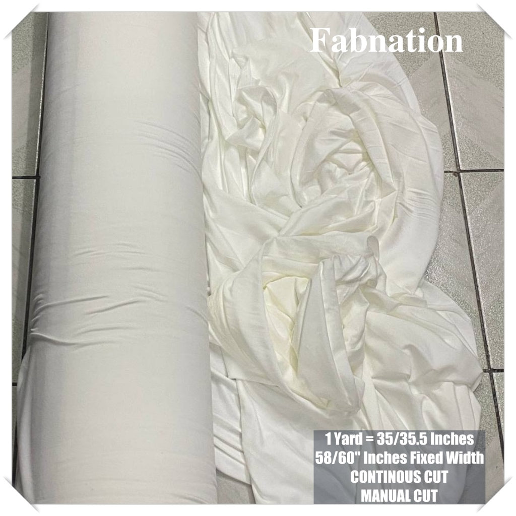 REGULAR COTTON SPANDEX cloth fabric [63"/65" - fixed width] [35"/36" - per yard] WHOLESALE AVAILABLE