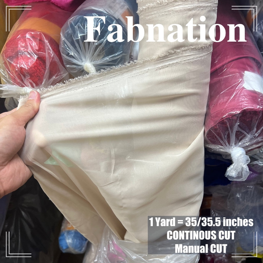 PREMIUM U.S CHIFFON FABRIC Per Yard [35/36" length 58"/60" inches FIXED WIDTH]