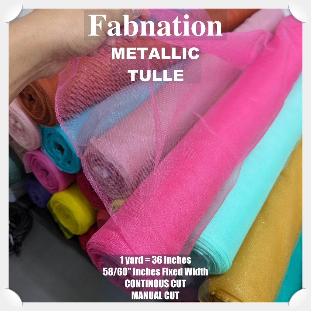 PREMIUM SOFT SILK TULLE Per Yard Fixed 60" Width WHOLESALE AVAILABLE / FABNATION TEXTILE