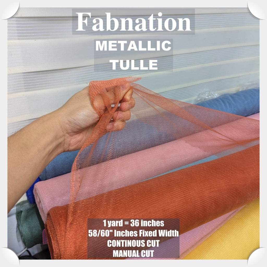PREMIUM SOFT SILK TULLE Per Yard Fixed 60" Width WHOLESALE AVAILABLE / FABNATION TEXTILE