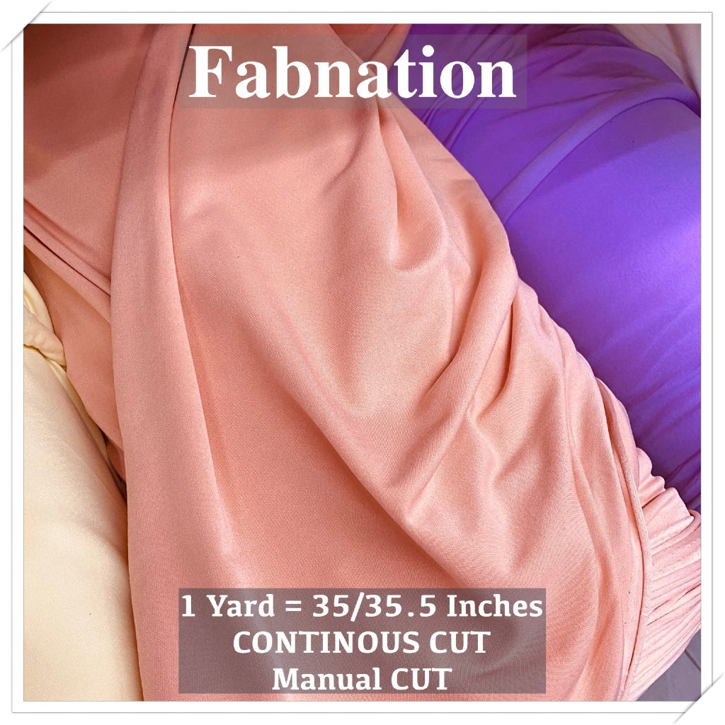 [PREMIUM] Cotton Spandex Fabric Per Yard Tela Cloth Stretchy [Updated] - COLORS