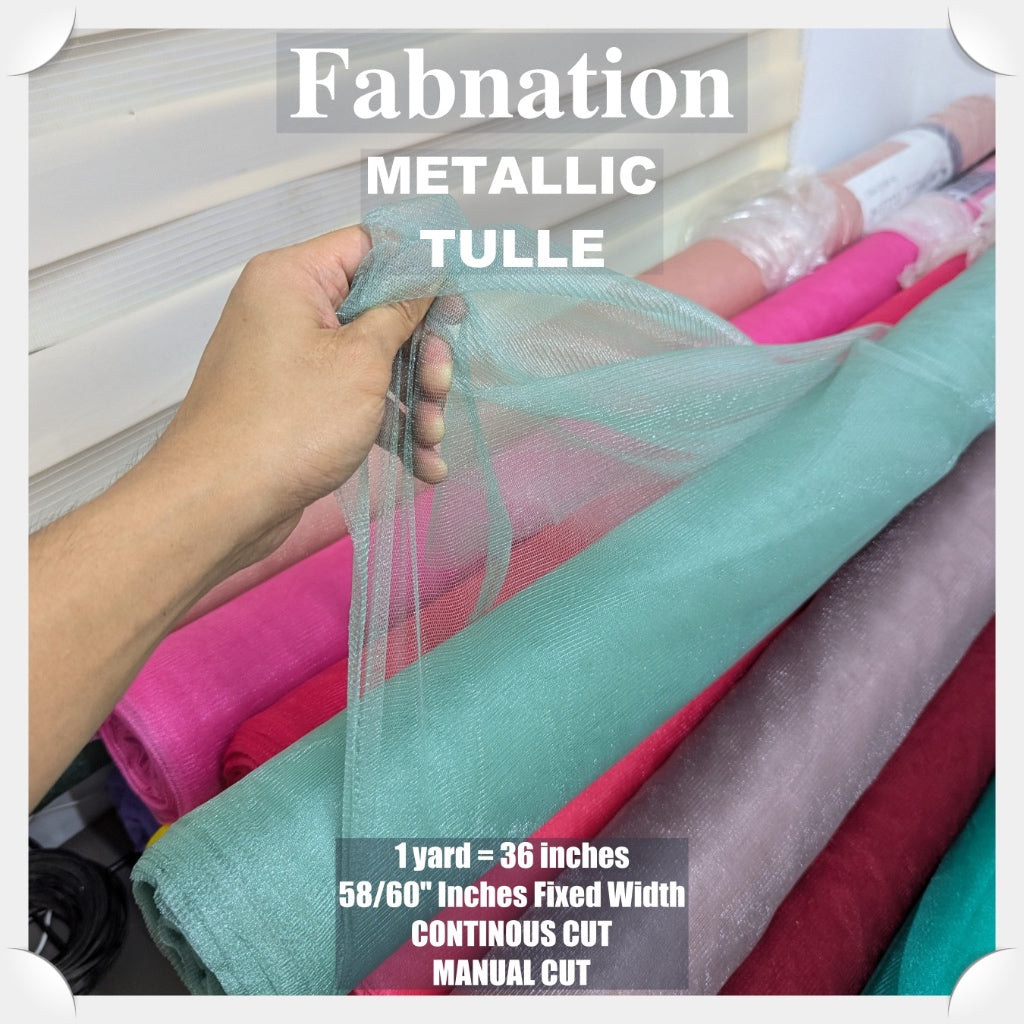 PREMIUM SOFT SILK TULLE Per Yard Fixed 60" Width WHOLESALE AVAILABLE / FABNATION TEXTILE