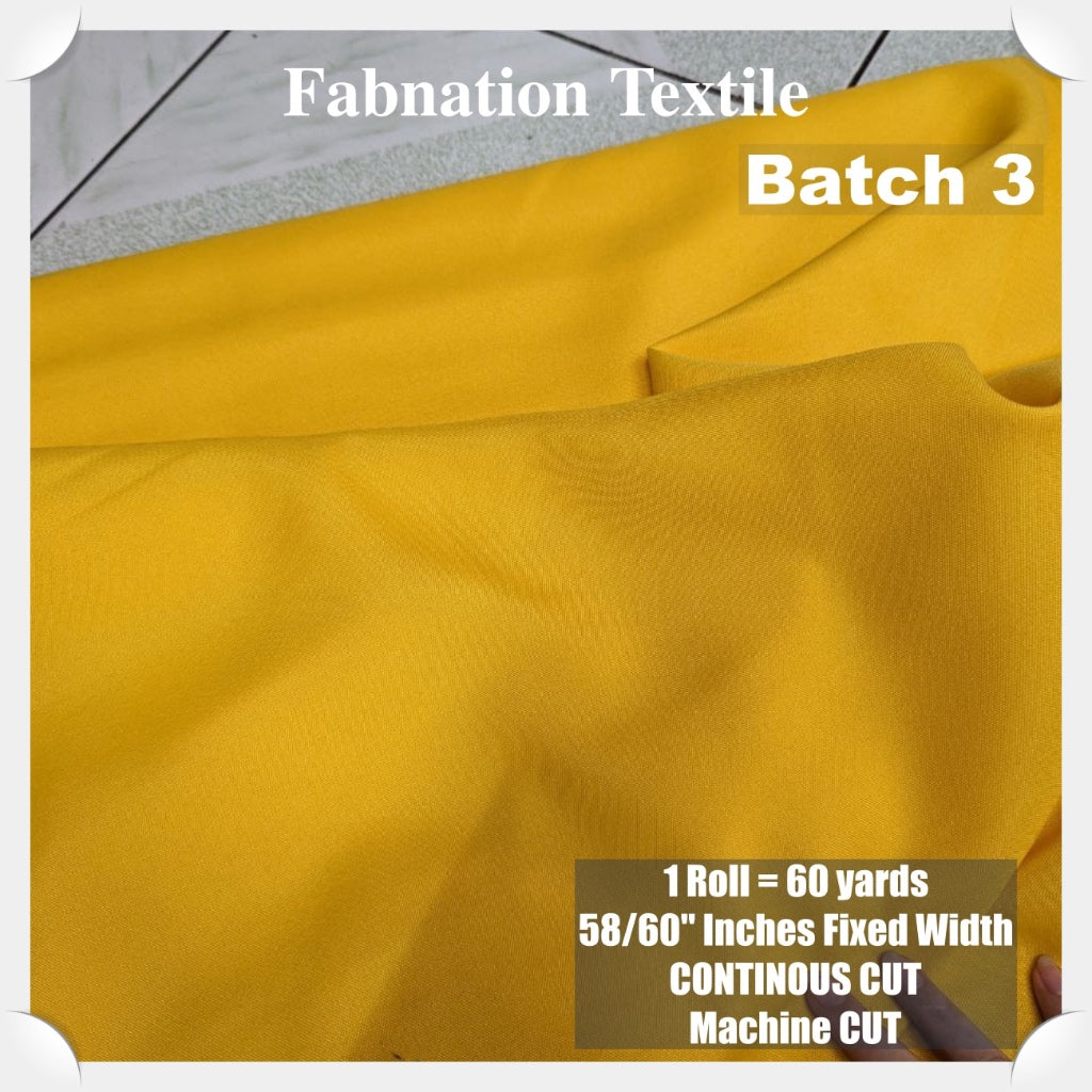 KATRINA BEATRIZ FABRIC CLOTH | PER ROLL =  60 YARDS | 58/60 INCHES FIXED WIDTH | FABNATION