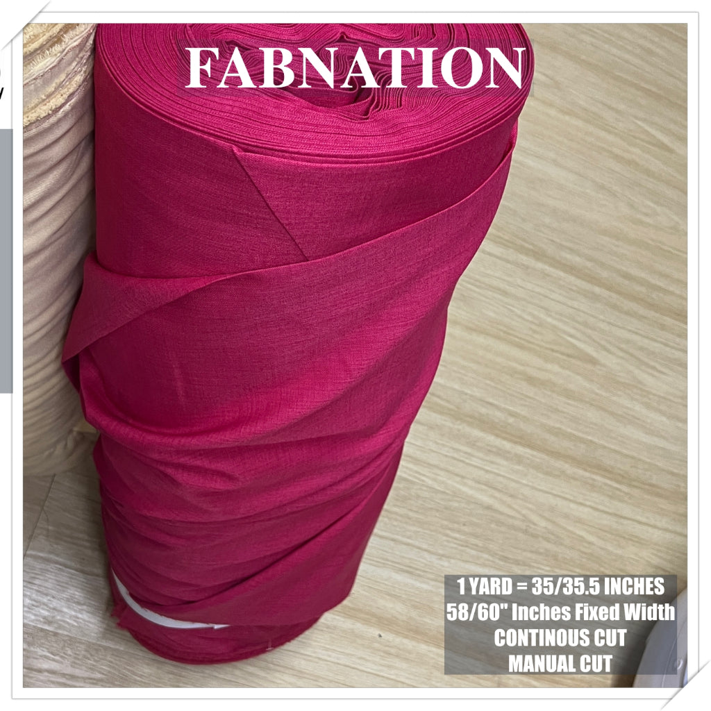 SMOOTH&SOFT COTTON LINEN SCHOOL UNIFORM FABRIC 35/35.5 INCHES LENGTH PER YARD 59 INCH FIXED WIDTH