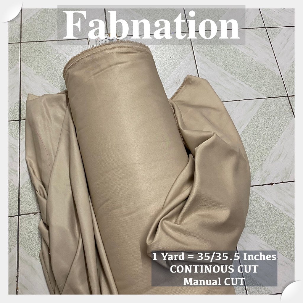 PEACH TWILL FABRIC RAW FABRIC 35/35.5 INCHES LENGTH PER YARD 58/60 INCH FIXED WIDTH