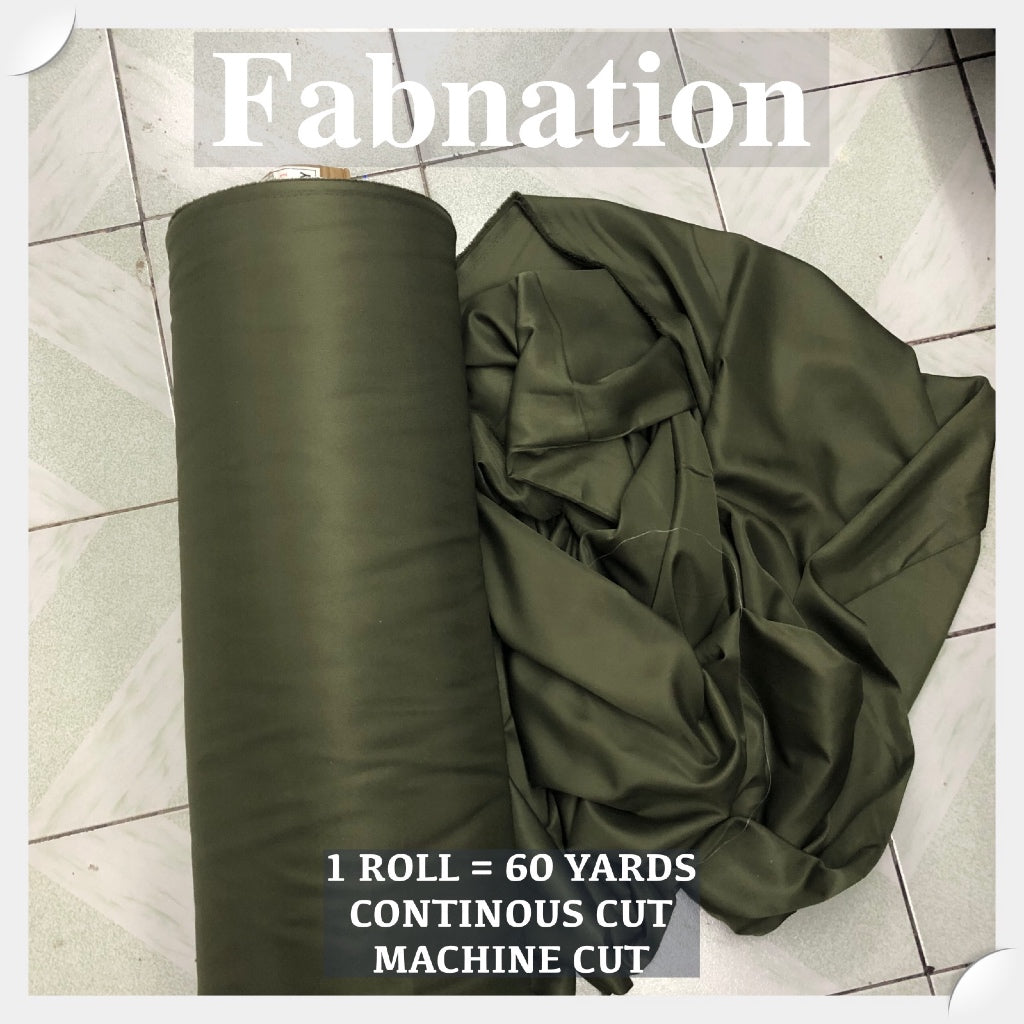 PEACH TWILL PER ROLL = 60 YARDS FABRIC CLOTH RAW TELA  58/60 INCH FIXED WIDTH/ FABNATION