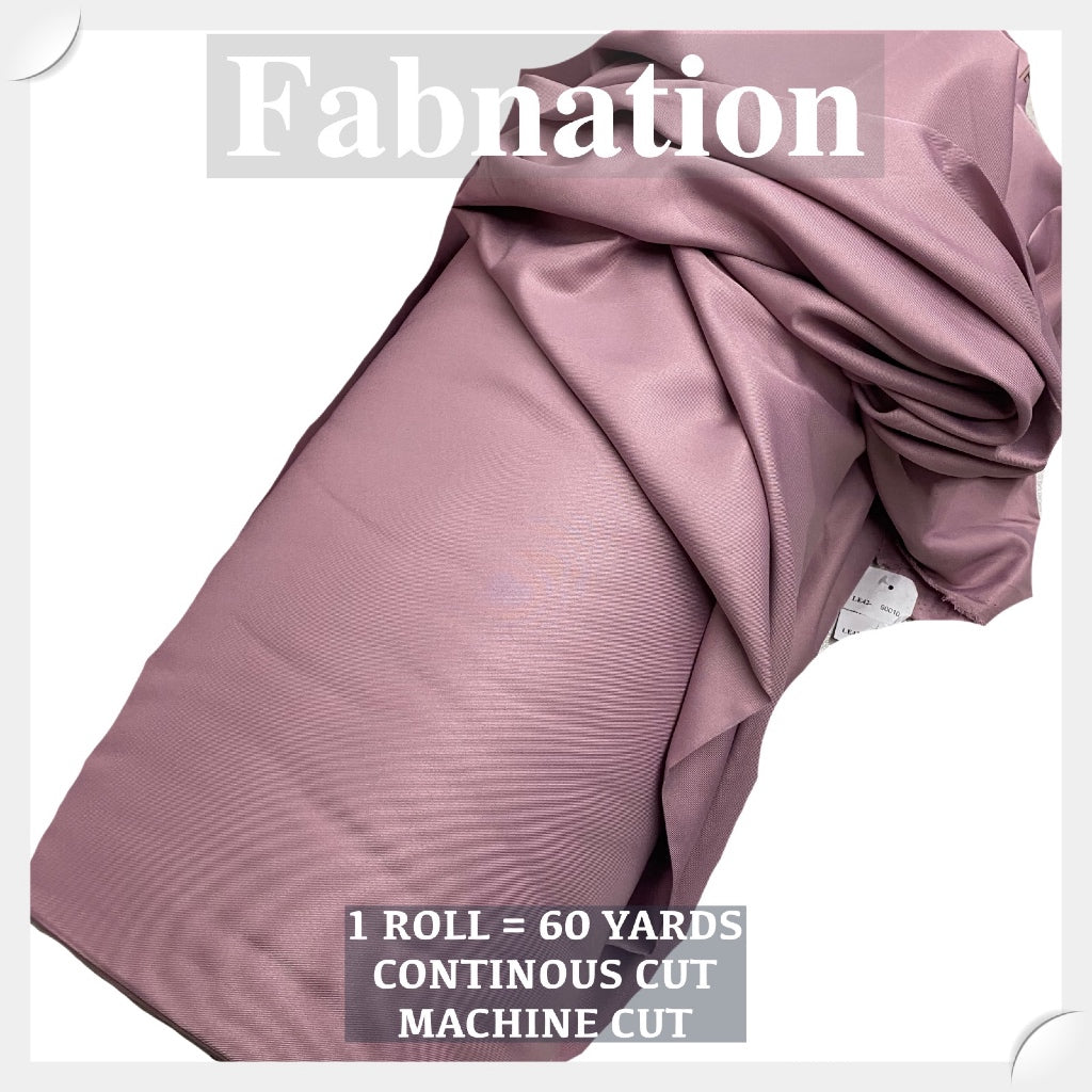 PEACH TWILL PER ROLL = 60 YARDS FABRIC CLOTH RAW TELA  58/60 INCH FIXED WIDTH/ FABNATION