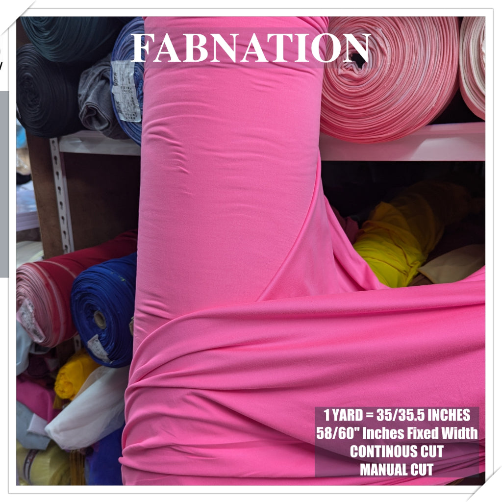 [PREMIUM] Cotton Spandex Fabric Per Yard Tela Cloth Stretchy [Updated] - COLORS