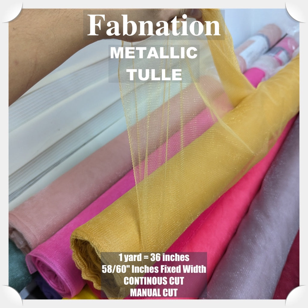 PREMIUM SOFT SILK TULLE Per Yard Fixed 60" Width WHOLESALE AVAILABLE / FABNATION TEXTILE